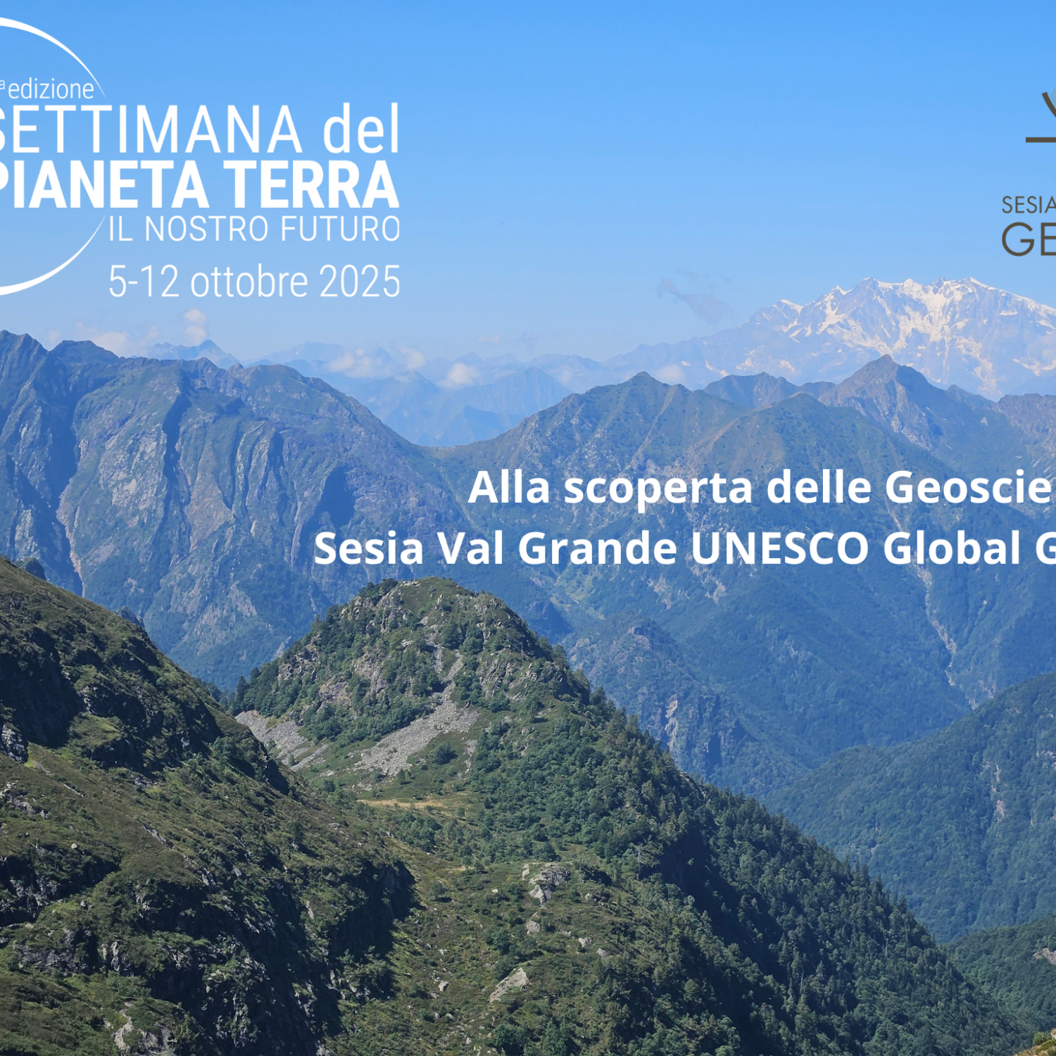 Tre eventi per la Settimana del Pianeta Terra e la Giornata della Geodiversità